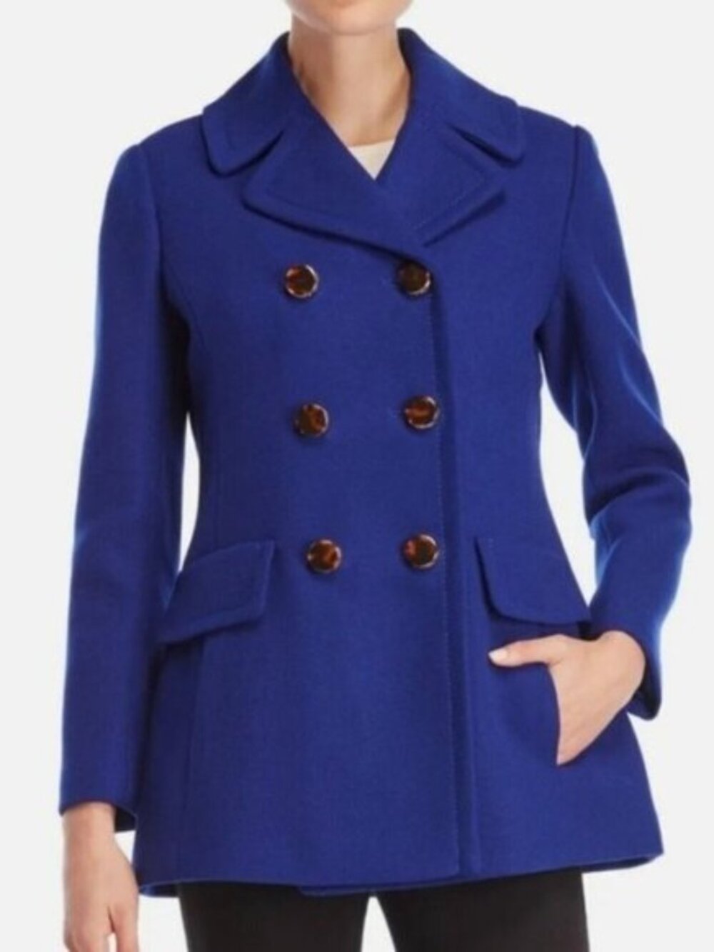 Kate Spade New York Bow Back Peac Coat